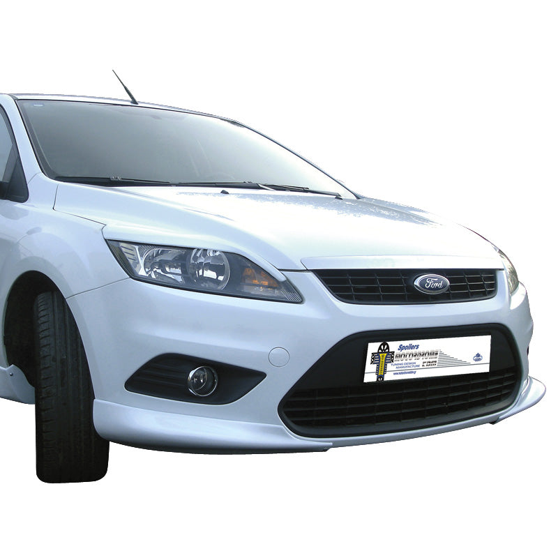 Motordrome, Satz Scheinwerferblenden passend für Ford Focus II 3/5-türer Facelift 2008-2011 (ABS), Unlackiert