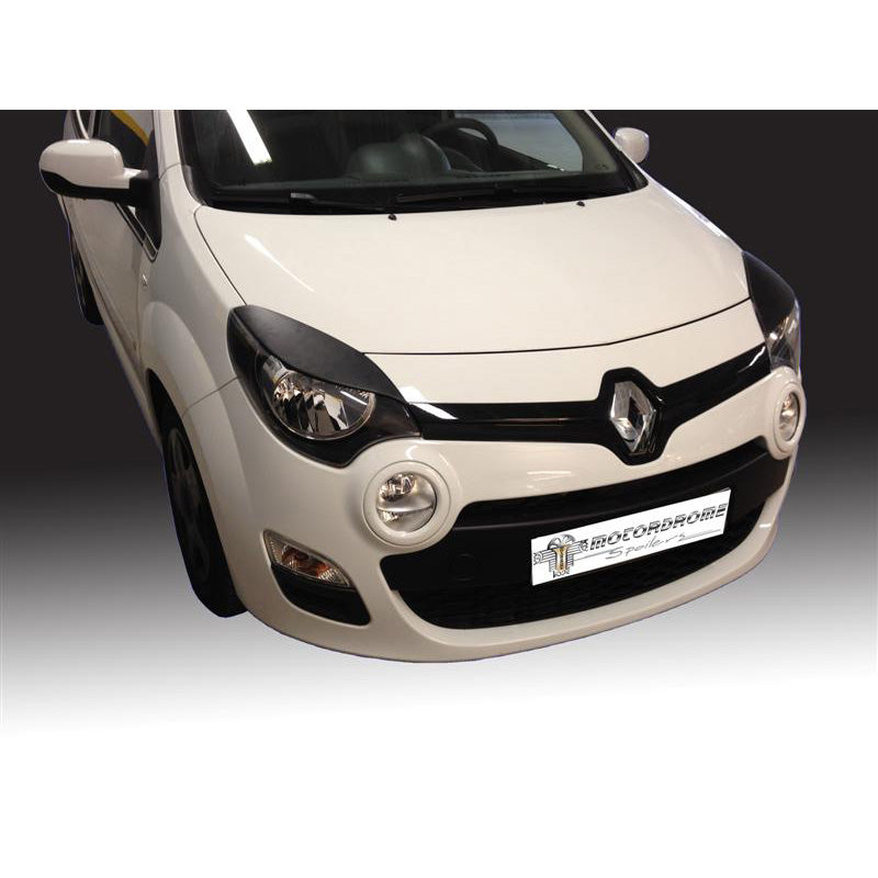 Motordrome, Satz Scheinwerferblenden passend für Renault Twingo II Facelift 2011-2014 (ABS), Unlackiert