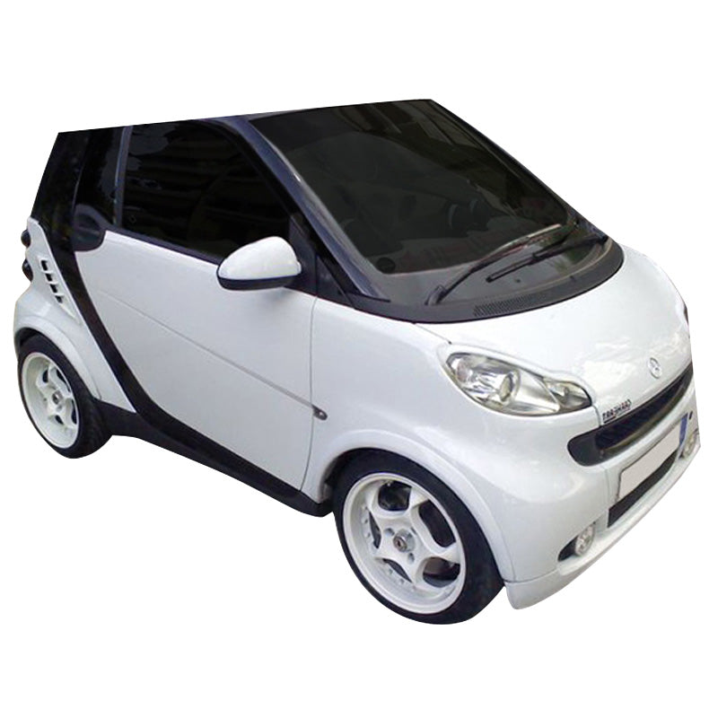 Motordrome, Scheinwerferblenden passend für MCC Smart ForTwo (451) 2007-2014 (ABS), Unlackiert