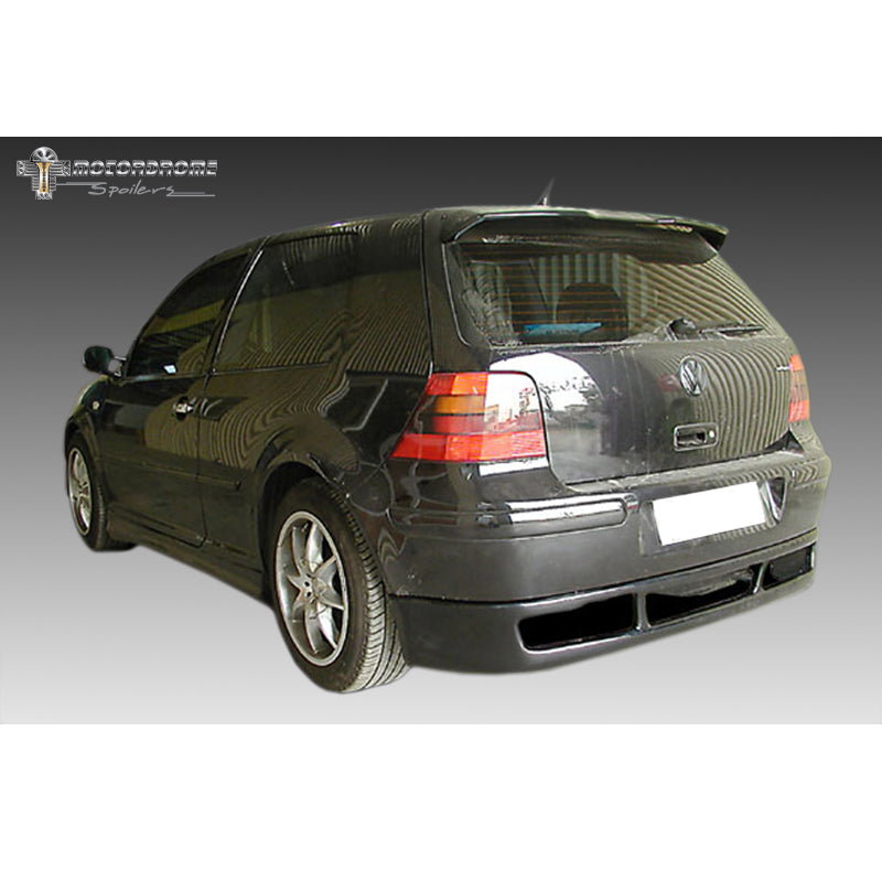 Motordrome, Heckschürzenansatz passend für Volkswagen Golf IV 3/5-türer 1998-2003 (ABS), Unlackiert