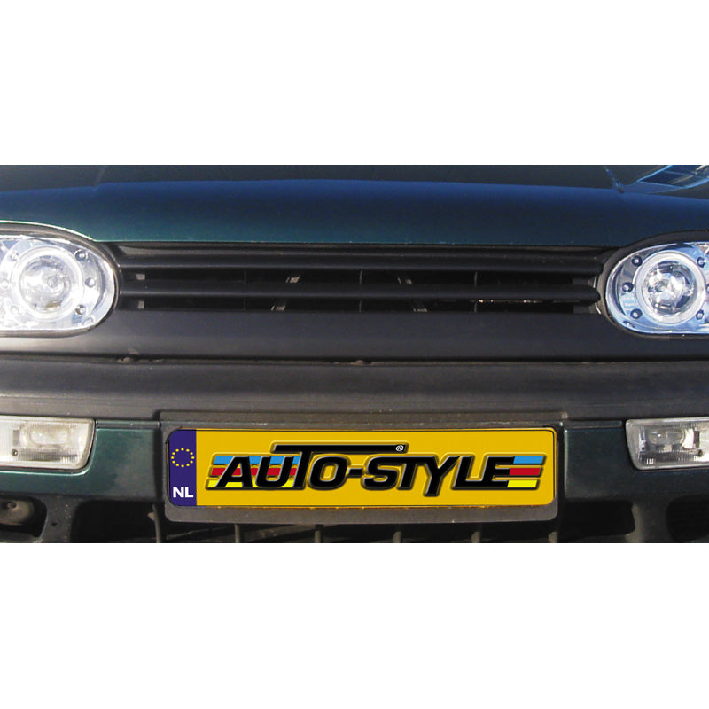 AutoStyle, Grill ohne Markenemblem passend für Volkswagen Golf III 1991-1997 (2-Lamellen)