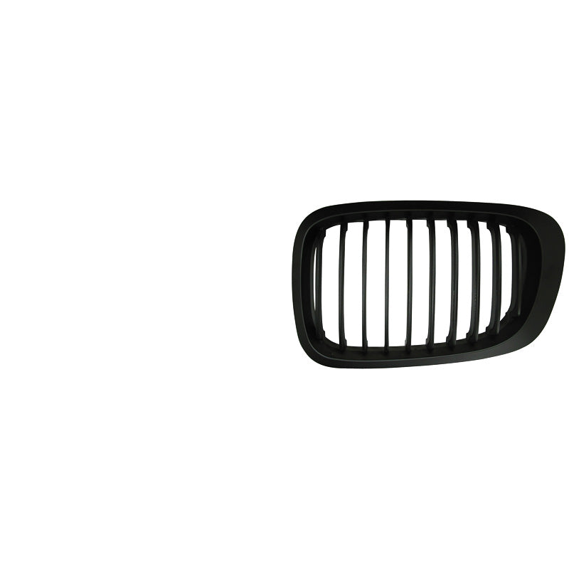 AutoStyle, Matt-Schwarze FrontGrills passend für BMW 3er E46 2 türer 1999-2002, ABS, Mattschwarz