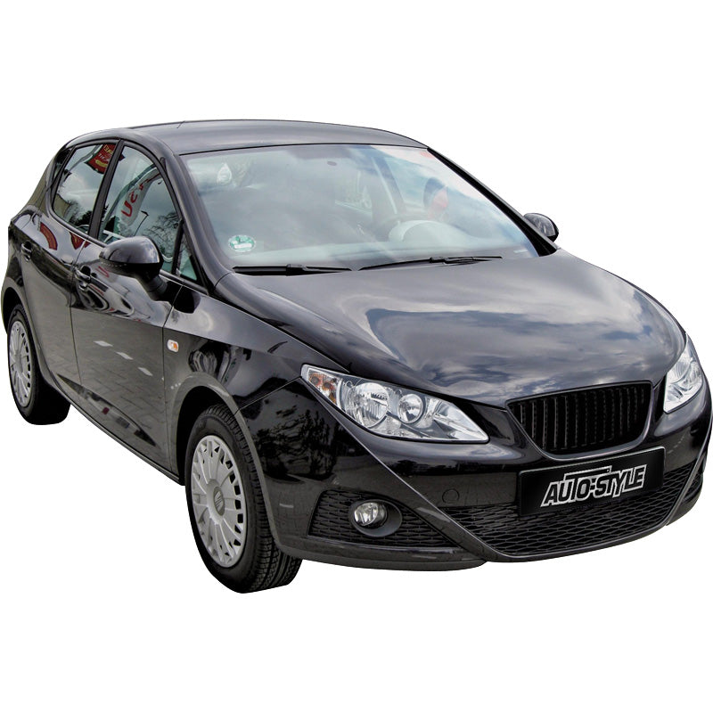 AutoStyle, Grill ohne Markenemblem passend für Seat Ibiza 6J 3/5-türer 2008- exkl. Facelift