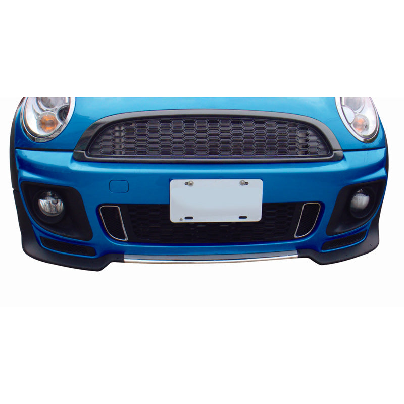 AutoStyle, Schwarze Front Grill passend für BMW New Mini R55/R56/R57/R58/R59 2006-2014 (3-teilig), ABS, Aluminium