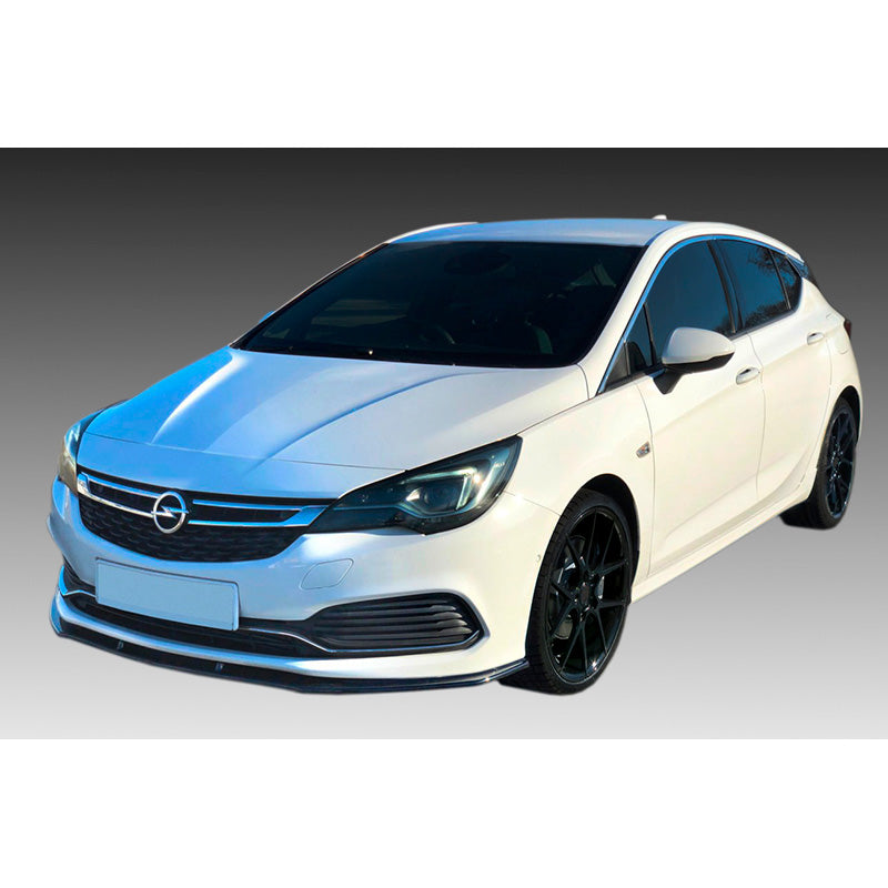 Motordrome, Frontspoileransatz passend für Opel Astra K OPC-Line 2015- (ABS), Schwarz