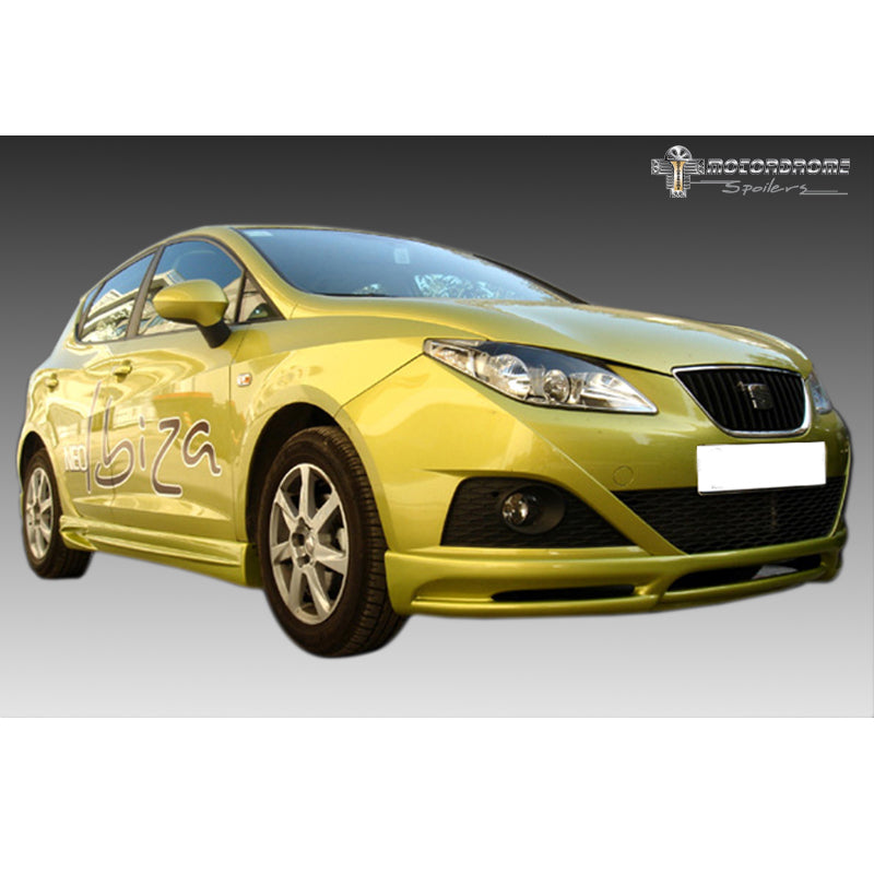 Motordrome, Frontspoileransatz passend für Seat Ibiza 6J 3/5-türer 2008- (ABS), Unlackiert