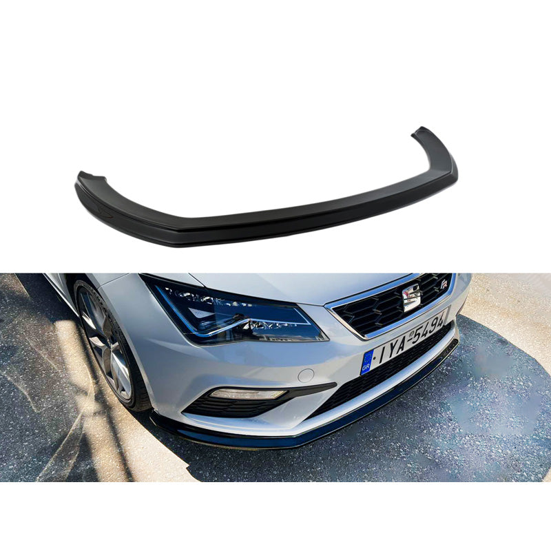 Motordrome, Frontspoileransatz passend für Seat Leon 5F Facelift SC/ST 2017-2020 FR/Cupra (ABS), Schwarz