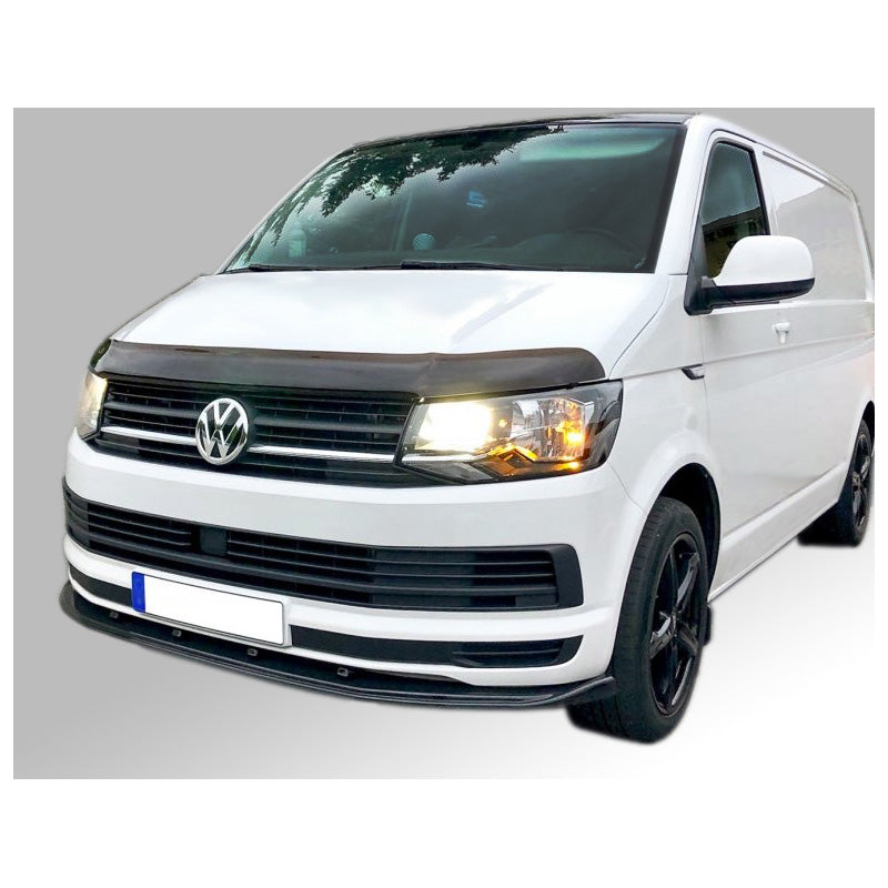 Motordrome, Frontspoileransatz passend für Volkswagen Transporter T6 2015-2020 (ABS), Schwarz