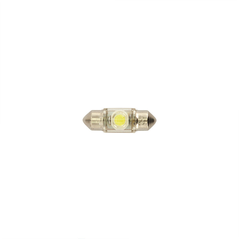 AutoStyle, Festoon LED Leuchtmittel 12V Xenon-Optik Weiß 10x31mm, Einzelstück, Weiss