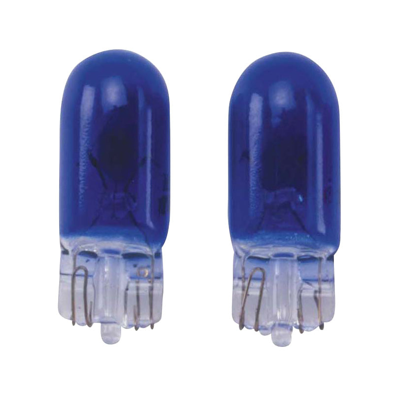 AutoStyle, T-10 12V/5W Leuchtmittel 12V Blau (Coated), Satz à 2 Stück