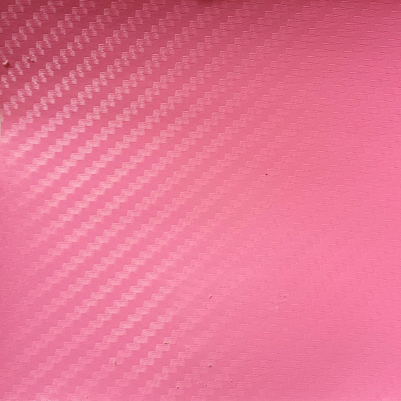 AutoStyle, 3D Karbon Folien 152x200cm Pink, selbstklebend, Vinyl, Carbon, Rosa