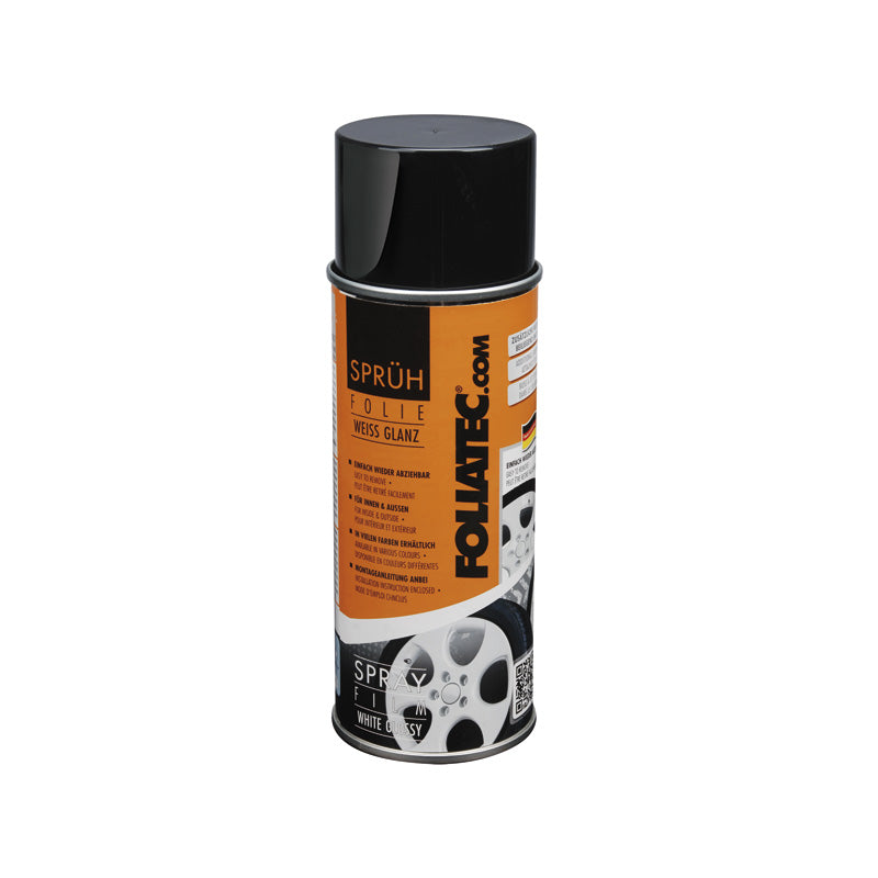 Foliatec, Spray Film (Sprühfolie) - weiß glänzend 1x400ml, Flüssigkeit, Weiss