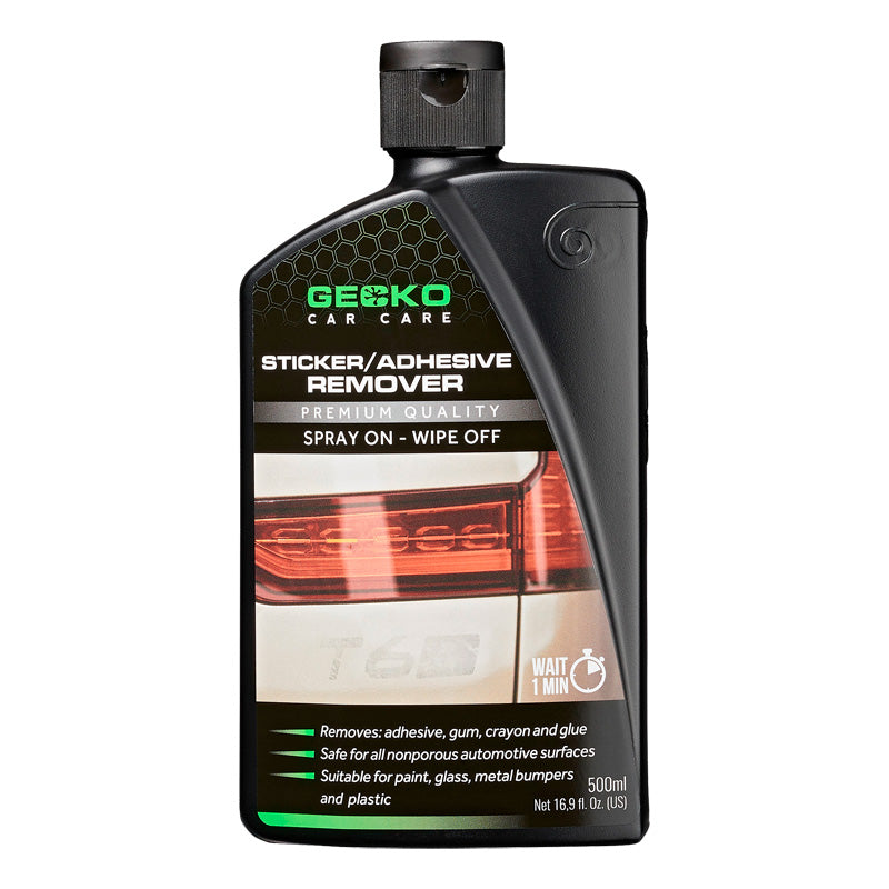 Gecko, Aufkleberentferner 500ml, Flüssigkeit, Schwarz