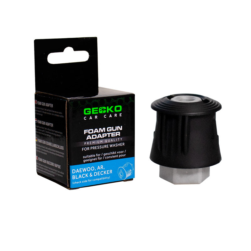 Gecko, -Adapter M22/14MM Geeignet für: Dawoo/Patriot/einige von AR und Black&Decker, Metall, Schwarz