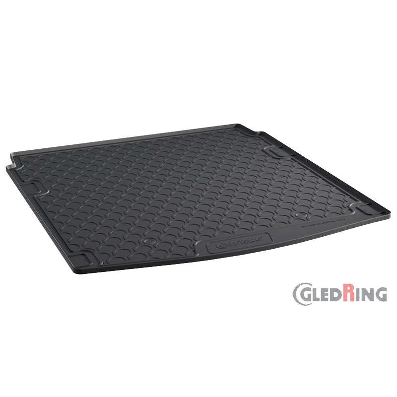 Gledring, Rubbasol (Gummi) Kofferraumwanne passend für Audi A4 (B8) Limousine 2008-2015, Schwarz