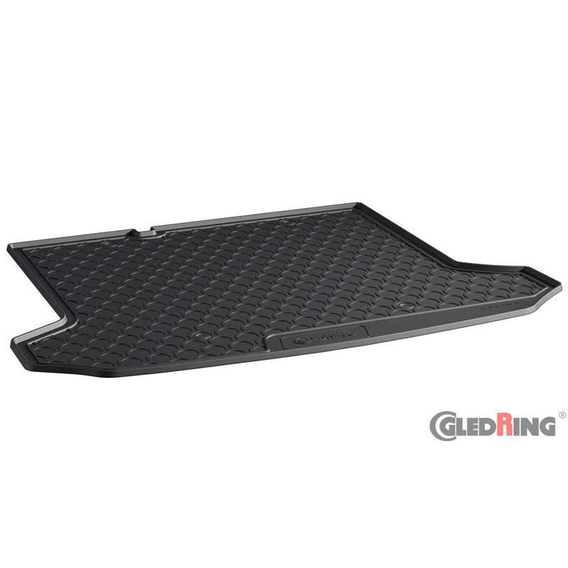 Gledring, Rubbasol (Gummi) Kofferraumwanne passend für Audi Q4 e-tron (F4B) 2021- (Tiefe Ladeboden), Schwarz