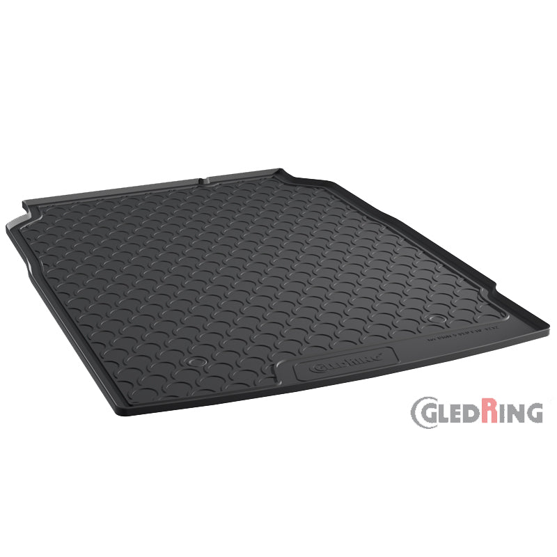 Gledring, Rubbasol (Gummi) Kofferraumwanne passend für BMW 5er F10 Limousine 2010-2016, Schwarz