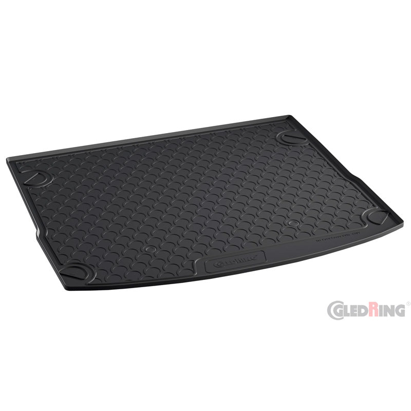 Gledring, Rubbasol (Gummi) Kofferraumwanne passend für Ford Focus Wagon 2011-2015, Schwarz