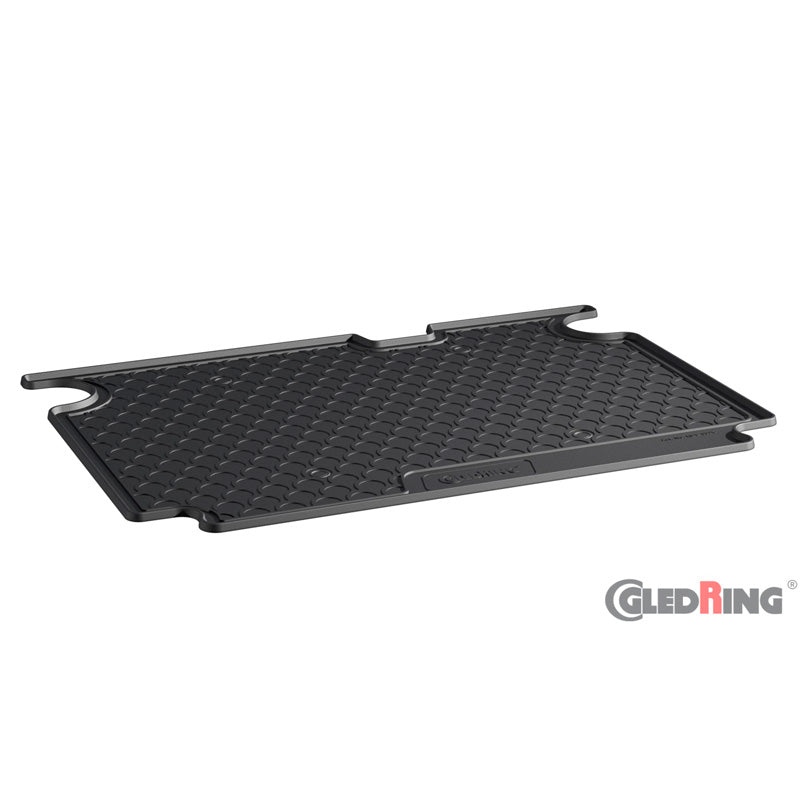 Gledring, Rubbasol (Gummi) Kofferraumwanne passend für Renault Kangoo III MPV & Mercedes Citan Tourer / T-Klasse MPV (W420) 2021-, Schwarz