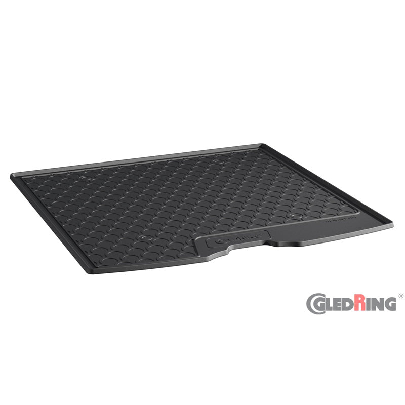 Gledring, Rubbasol (Gummi) Kofferraumwanne passend für Volvo V50 2004-2012, Schwarz