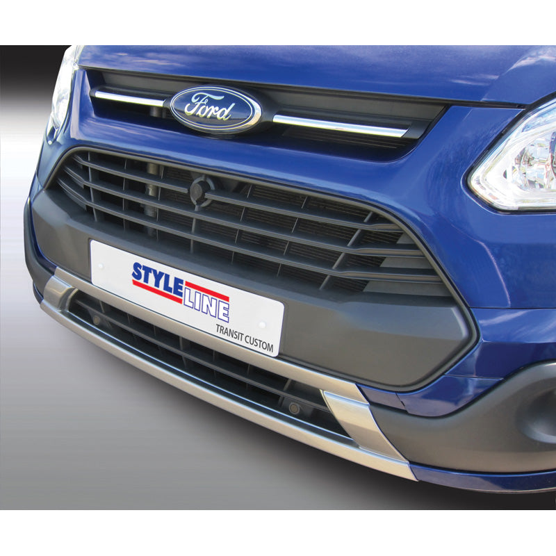 RGM, Frontspoileransatz Skid-Plate passend für Ford Transit/Tourneo Custom 2014-2018 Silber (ABS)