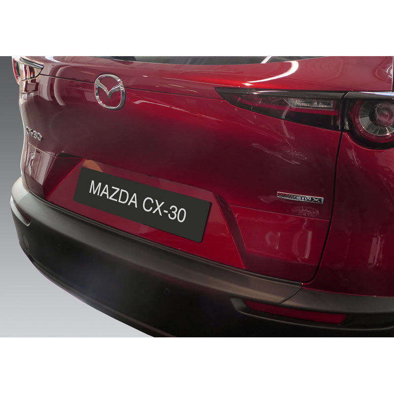 RGM, ABS Heckstoßstangenschutz passend für Mazda CX-30 2019- Schwarz, Mattschwarz