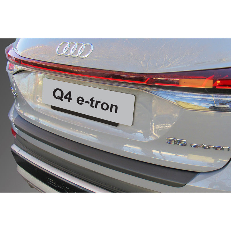 RGM, ABS Heckstoßstangenschutz passend für Audi Q4 e-tron (F4B) & Q4 e-tron Sportback (F4N) 2020- Schwarz, Mattschwarz