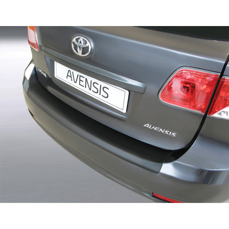 RGM, ABS Heckstoßstangenschutz passend für Toyota Avensis Kombi 2009-2011 Schwarz, Mattschwarz