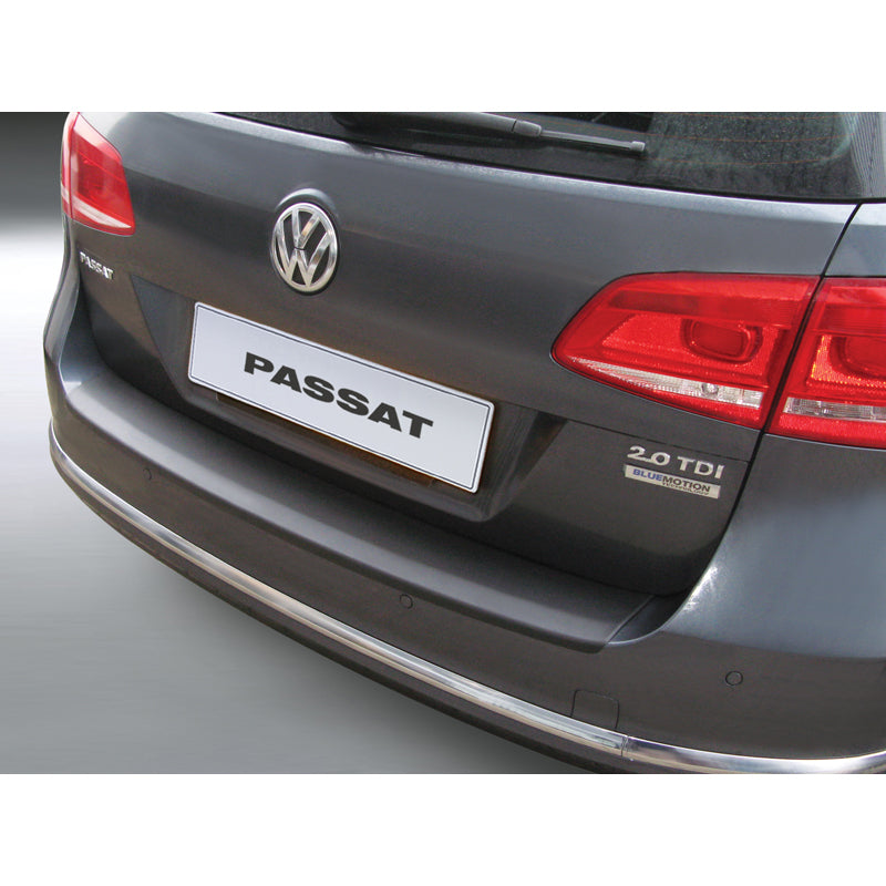 RGM, ABS Heckstoßstangenschutz passend für Volkswagen Passat 3C Variant Facelift 2011-2014 (exkl. Alltrack) Schwarz, Mattschwarz