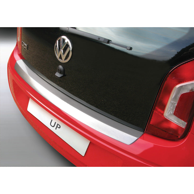 RGM, ABS Heckstoßstangenschutz passend für Volkswagen Up! 2011-6/2016 Gebürstet Alu Look, Aluminium