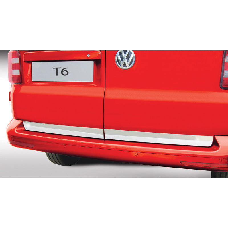 RGM, Edelstahl Heckklappenzierliste passend für Volkswagen Transporter T5 2003-2015 & T6 2015- (2 Hecktüren), Inox