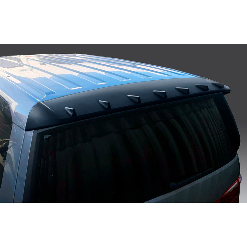 RGM, Dachspoiler passend für Volkswagen T7 Multivan 2022- (Bus/Cargo) (Modelle mit Heckklappe) - Glänzend Schwarz (ABS)