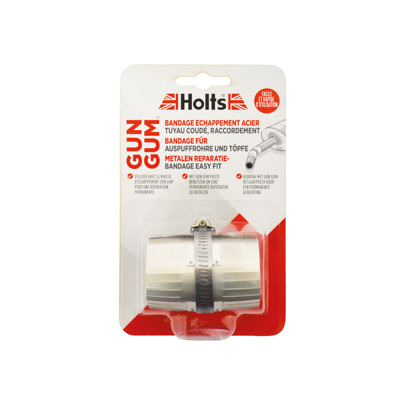 Holts, HREP0047A Bandage für Auspuffrohre und Töpfe, Silber