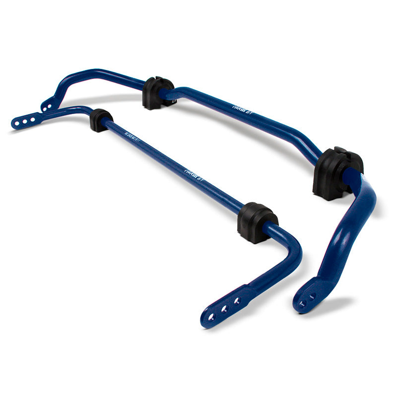 H&R, Stabilisatorensatz passend für Porsche Boxster/S 2004- & Cayman/S 2005- - 24/22mm, Stahl, Blau