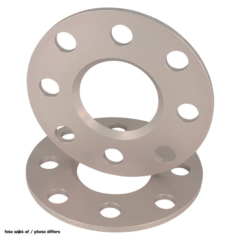 H&R, DR-System Spürverbreiterungsatz 14mm pro Achse - Lochkreis 5x114,3 - Mittenzentrierung 66,0mm - System M12x1,5 -  passend für Alpine/Renault/Nissan/Fiat/Opel, Stahl, Silber