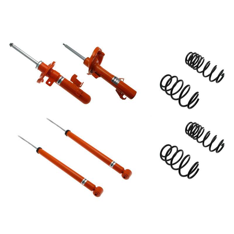 KONI, STR.T Kit passend für Volvo C30 2007-2014 - VA-Last -1000kg - 30/30mm (1120-0861), Stahl, Orange