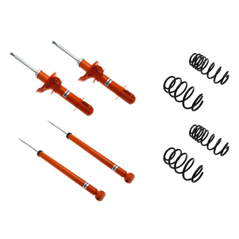 KONI, STR.T Kit passend für Skoda Octavia I RS Combi 2000-2004 - 20/20mm (1120-1242), Stahl, Orange