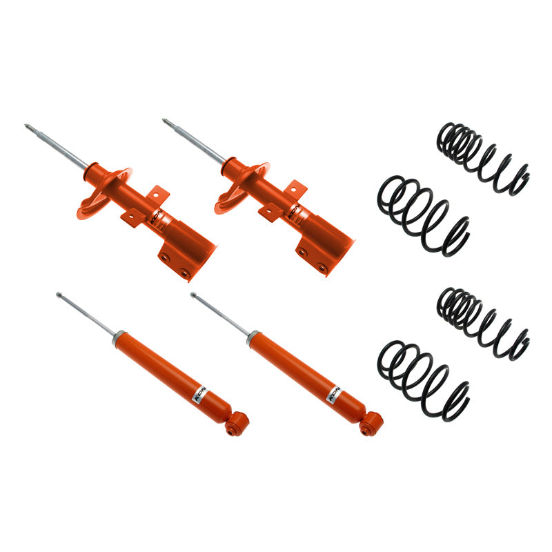 KONI, STR.T Kit passend für Citroën C4 Hatchback/Coupé / Peugeot 307 Hatchback/Limousine - 2000-2010 - 35/35mm (1120-3471), Stahl, Orange