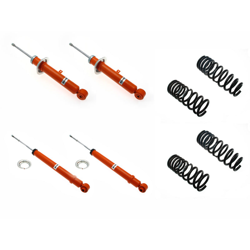 KONI, STR.T Kit passend für Lexus IS (Altezza) 200/300 Limousine 1998-2005 - 35/35mm - VA-Last 901kg- - HA-Last -1020kg (1120-4353), Stahl, Orange