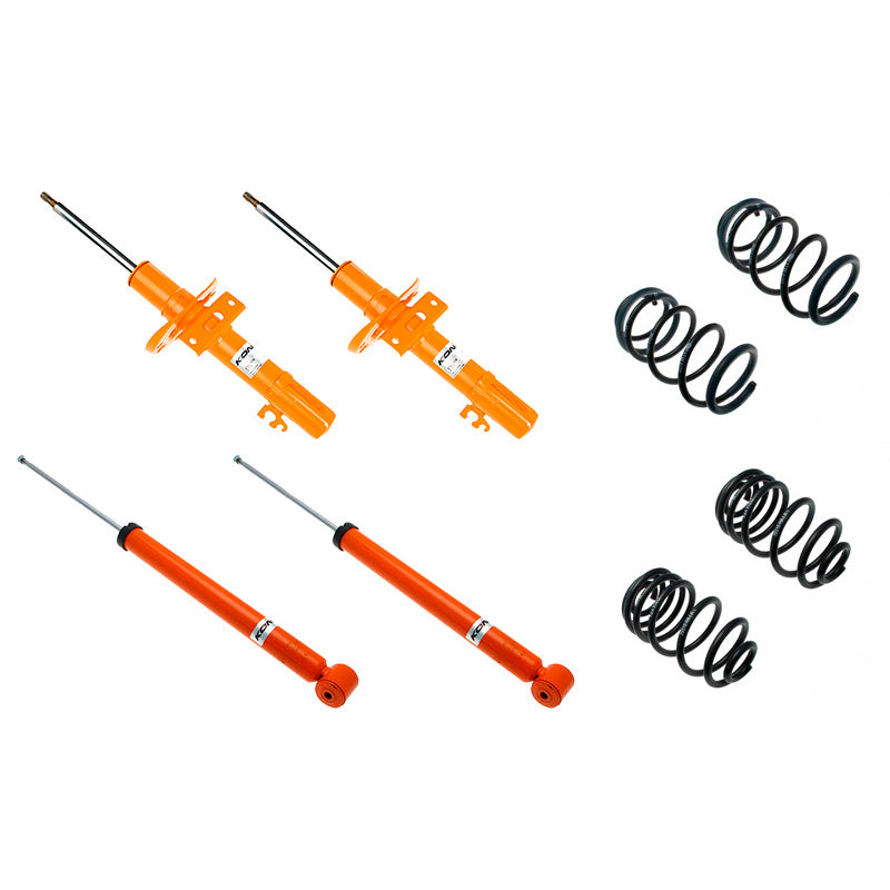 KONI, Str.T kit passend für Audi A1 (8XA/8XF) - Vorderachse-Last bis 925kg (35mm) (1120-9441), Stahl, Orange