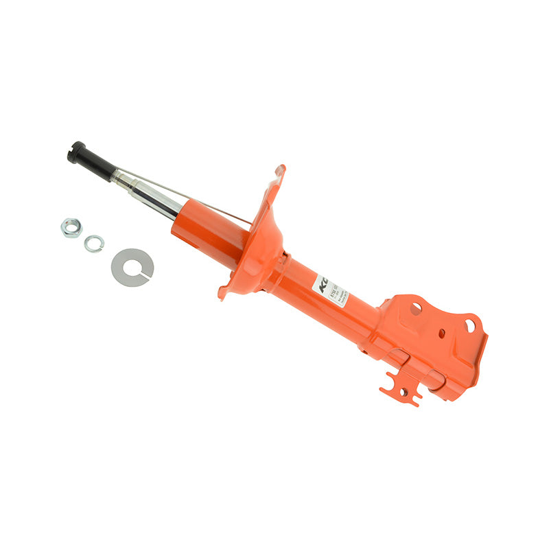 KONI, STR.T Stoßdämpfer passend für Scion xA/xB / Toyota Yaris inkl. Verso/T-Sport 1998-2007 - Vorderachse (8750-1033), Stahl, Orange