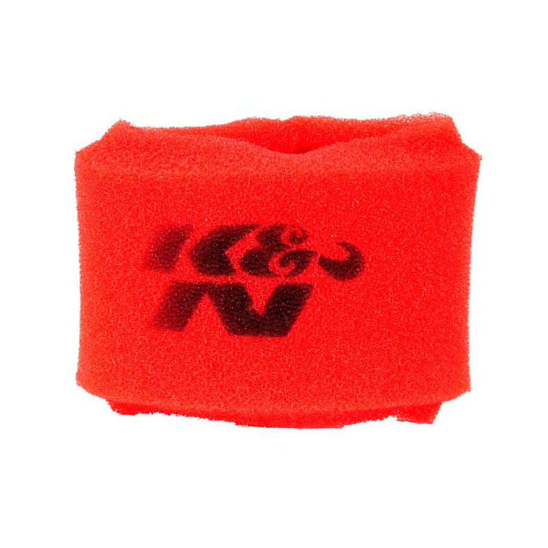 K&N, Airforce Pre-Cleaner Filterhülle 76 x 64mm (25-1480), Schaumgummi, Rot