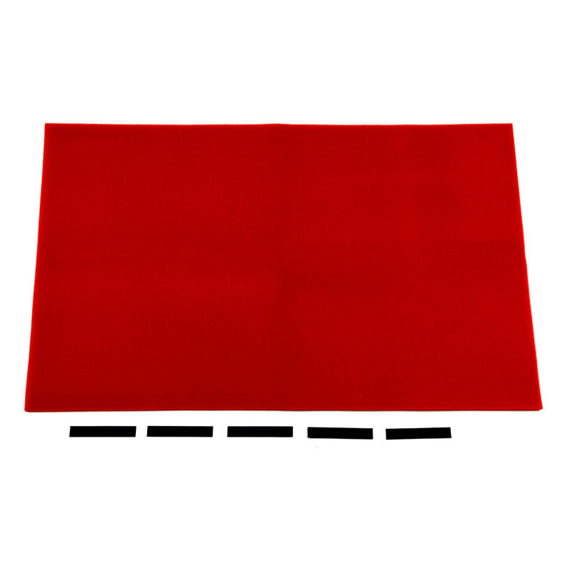 K&N, Airforce Pre-Cleaner Filterhülle Material 762mm x 1219mm (25-3930), Schaumgummi, Rot