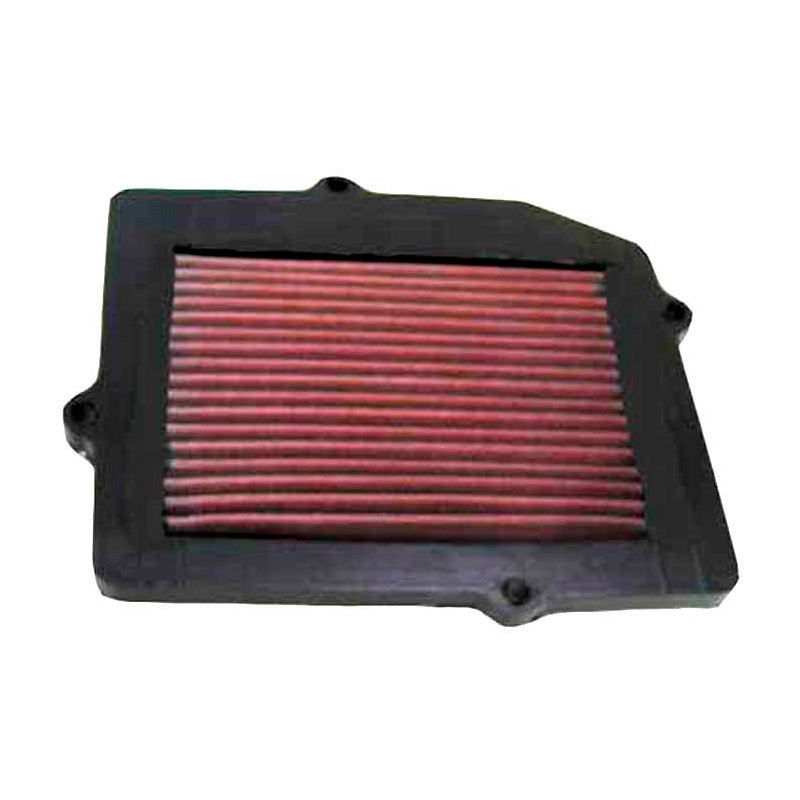 K&N, Tauschluftfilter passend für Honda Civic/CRX/Shuttle 1988-1989 (33-2025), Baumwolle, Rot