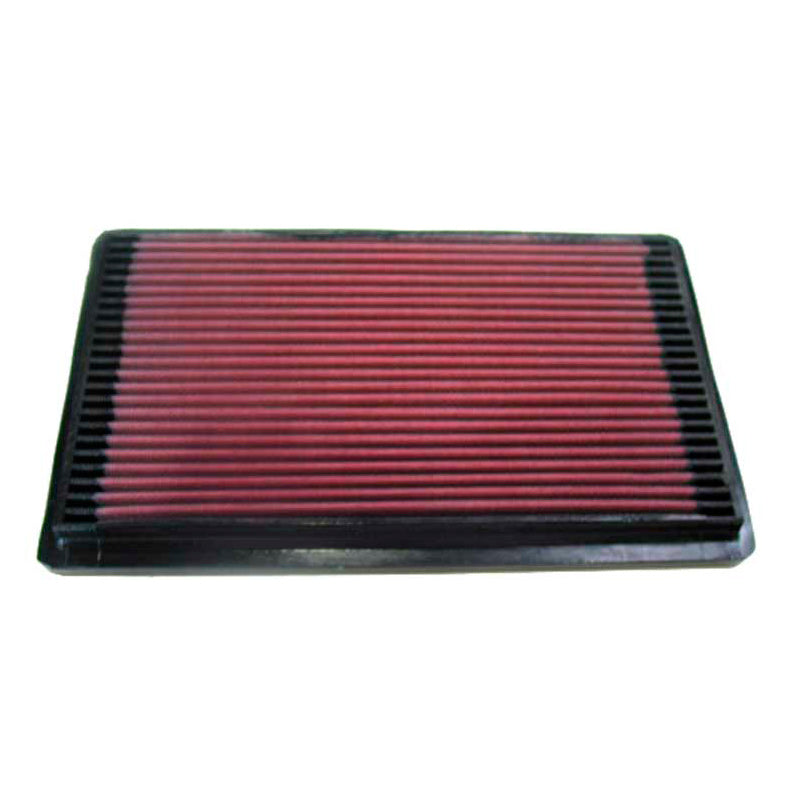 K&N, Tauschluftfilter passend für Buick Regal, Cadillac Allante, Chevrolet Lumina, Oldsmobile Cutlass, Pontiac Grand Prix 1989-1993 (33-2038), Baumwolle, Rot