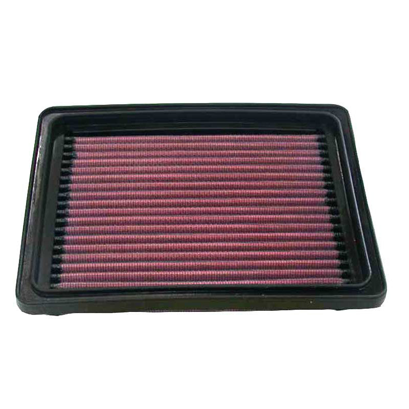 K&N, Tauschluftfilter passend für Chevrolet Cavalier 1995-2005, Pontiac Sunfire 1995-2004 (33-2143), Baumwolle, Rot