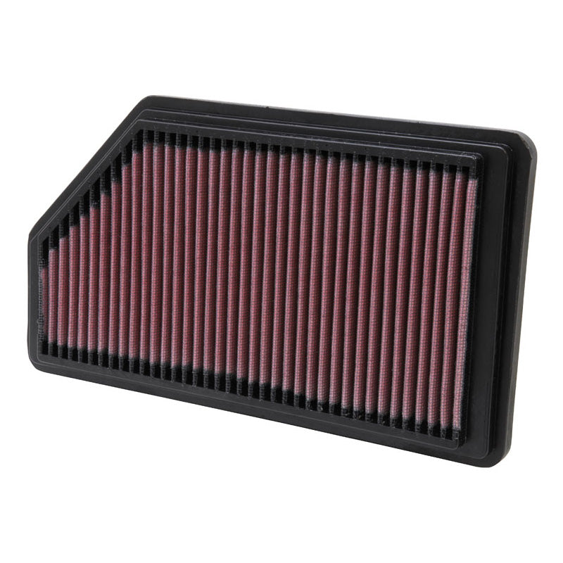 K&N, Tauschluftfilter passend für Acura MDX 2001-2006 Honda Pilot 2003-2008 (33-2200), Baumwolle, Rot