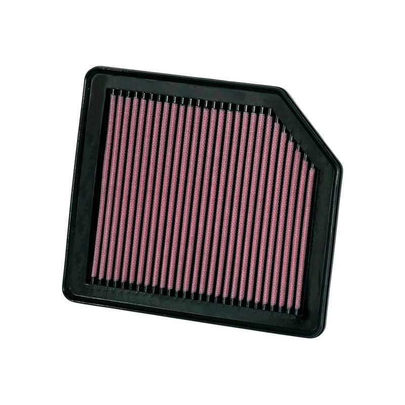 K&N, Tauschluftfilter passend für Honda Civic 1.8 2006-2011 / Crossroad 1.8 2007-2010 / FR-V 1.8 2007-2010 / Stream 1.8, 2.0 2006- 2014(33-2342), Baumwolle, Rot