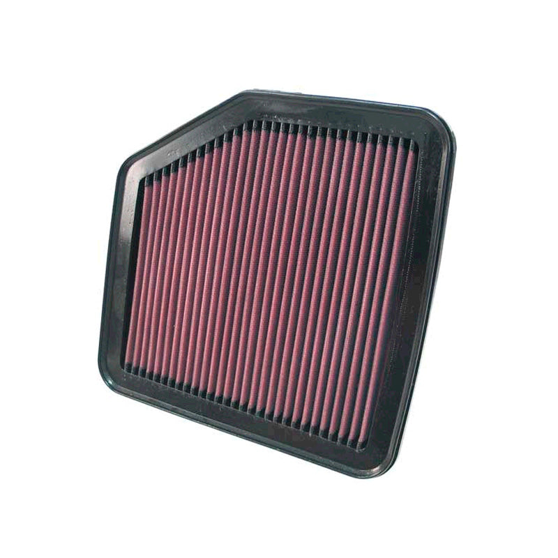 K&N, Tauschluftfilter passend für Lexus GS350, GS430, IS220, IS250, IS350 / Toyota RAV4 2006-2013 (33-2345), Baumwolle, Rot