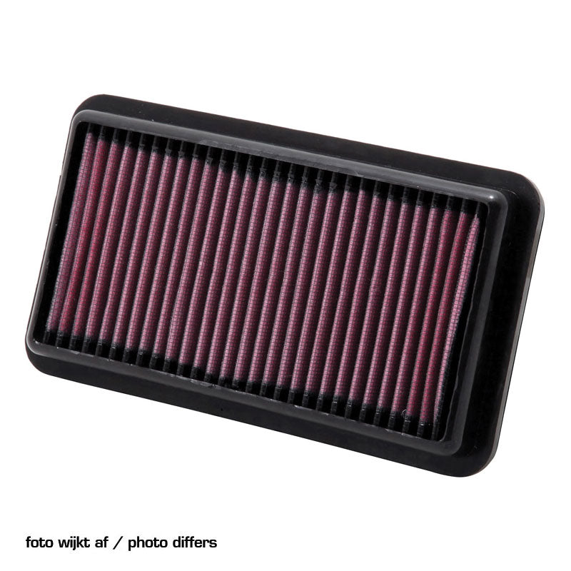 K&N, Tauschluftfilter passend für Chrysler Sebring / Dodge Avanger 2.0, 2.4, 2.7, 3.5 2007-2014 / Chrysler 200 2.4 2011-2014 / Lancia Flavia 2.4 2011-2015 (33-2373), Baumwolle, Rot